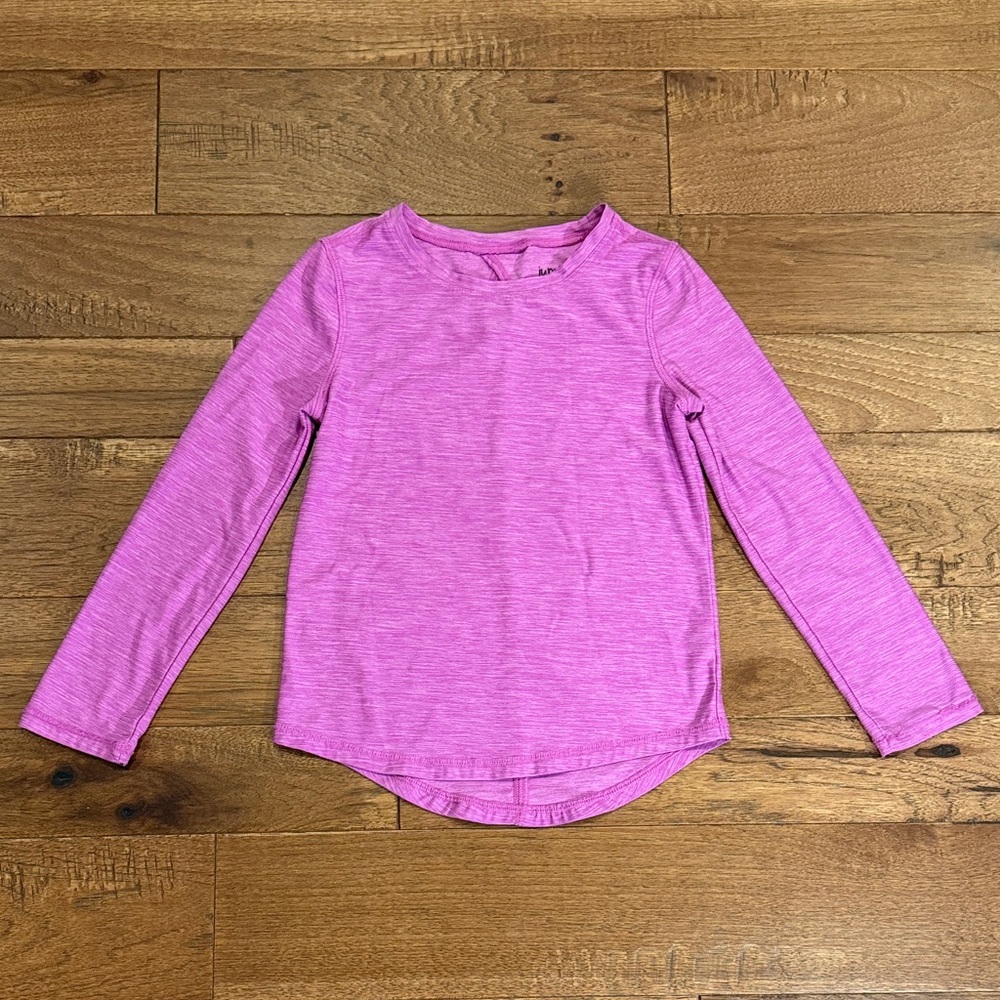 Jumping Beans Girls Long-Sleeve Active Shirt - Size 6X - Purple